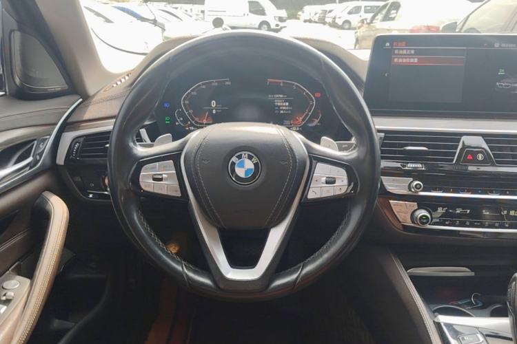Used BMW 5 Series 2021 530Li Leading Luxury Package Steering Wheel