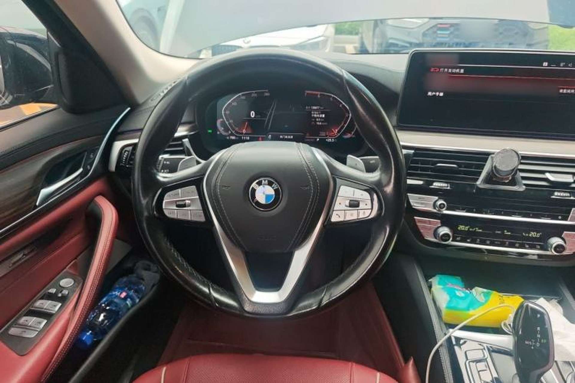 Used BMW 5 Series 2021 530Li Leading Luxury Package Steering Wheel