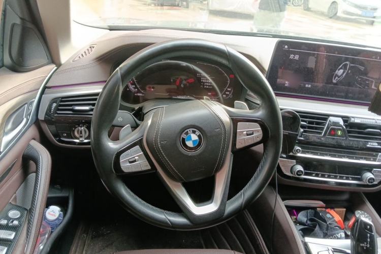 Used BMW 5 Series 2021 530Li Leading Luxury Package Steering Wheel