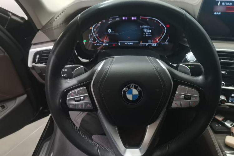 Used BMW 5 Series 2021 530Li Luxury Edition Premium Package Steering Wheel