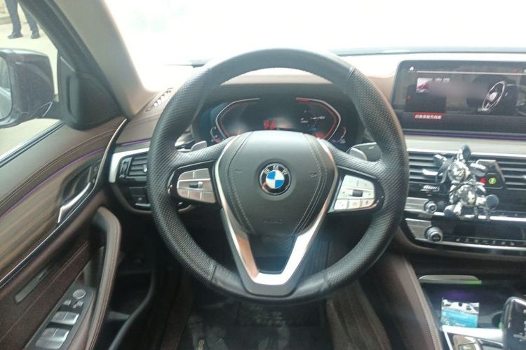 Used BMW 5 Series 2021 530Li Leading Luxury Package Steering Wheel