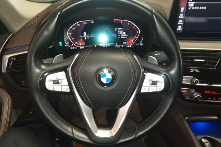 Used BMW 5 Series 2021 530Li Leading Luxury Package Steering Wheel