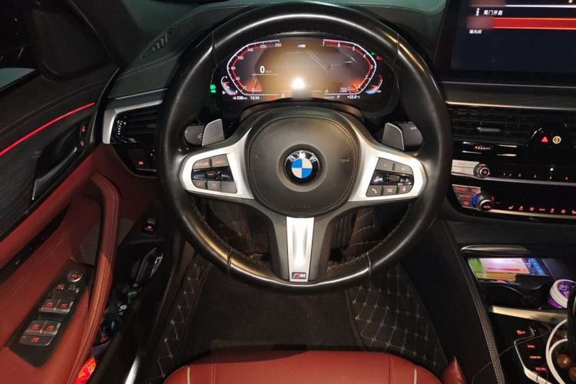 Used BMW 5 Series 2021 530Li Leading Model M Sport Package Steering Wheel