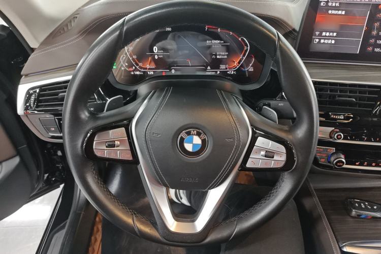 Used BMW 5 Series 2021 530Li xDrive Luxury Package Steering Wheel