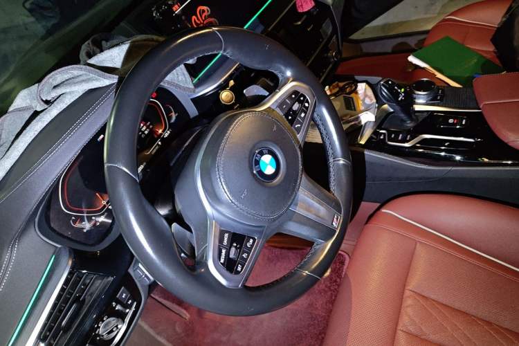 Used BMW 5 Series 2021 530Li Leading Model M Sport Package Steering Wheel