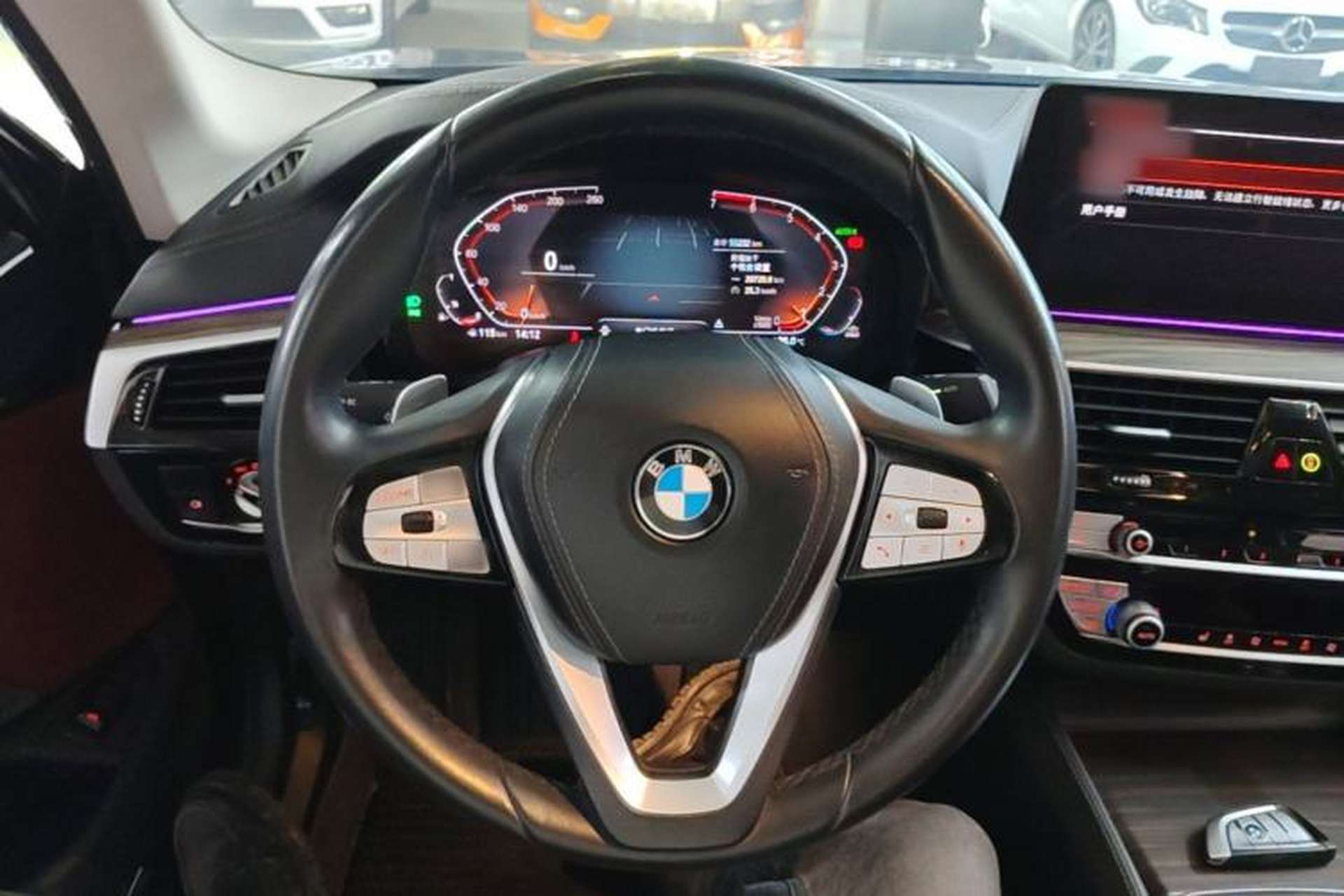 Used BMW 5 Series 2021 530Li Leading Luxury Package Steering Wheel