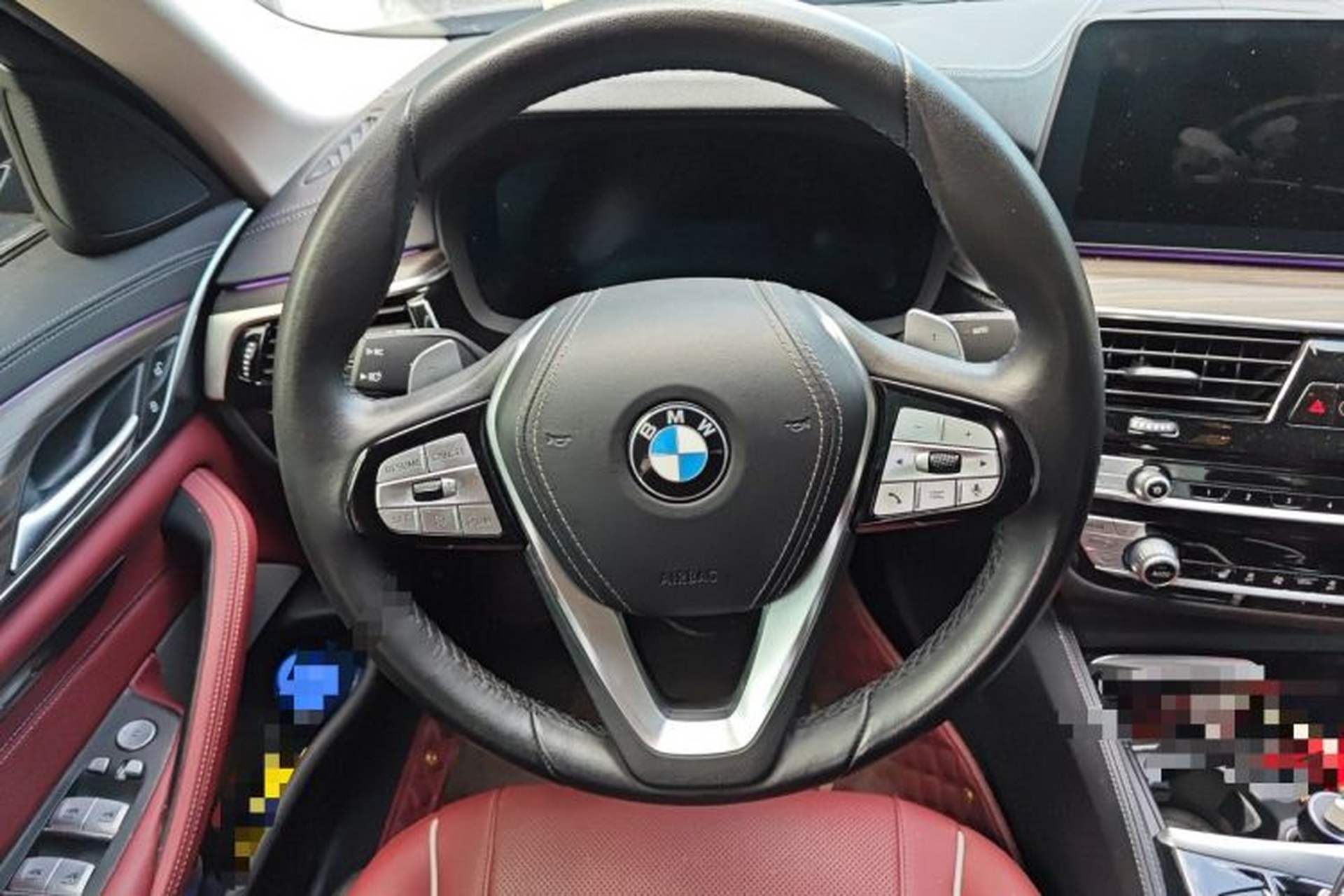 Used BMW 5 Series 2021 Restyled 530Li Leading Edition Luxury Package Steering Wheel