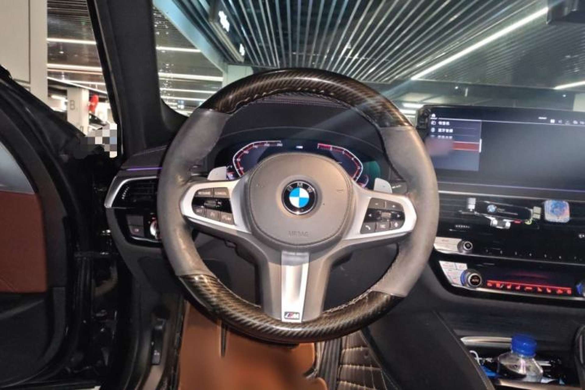 Used BMW 5 Series 2021 530Li Luxury Edition M Sport Package Steering Wheel