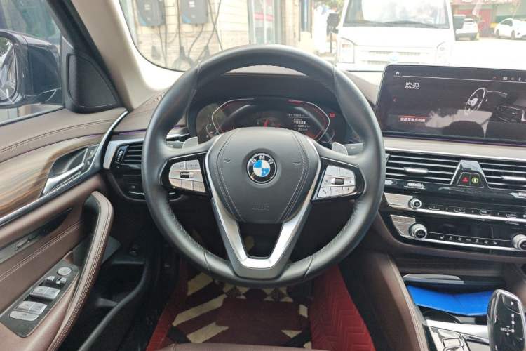 Used BMW 5 Series 2021 530Li Leading Luxury Package Steering Wheel