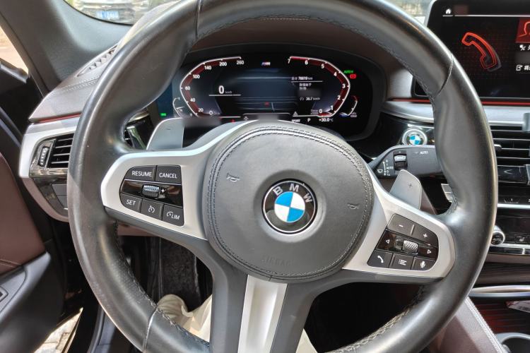 Used BMW 5 Series 2021 Facelifted 530Li Executive M Sport Package Steering Wheel