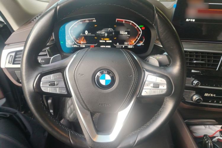 Used BMW 5 Series 2021 530Li Leading Luxury Package Steering Wheel
