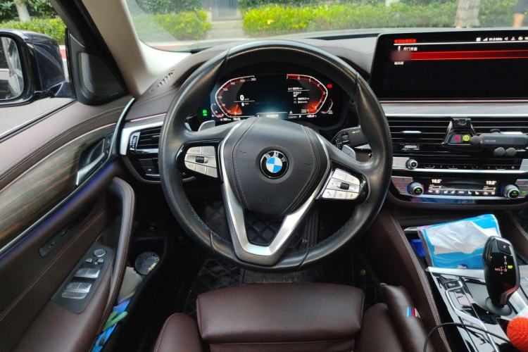 Used BMW 5 Series 2021 530Li Luxury Edition Premium Package Steering Wheel