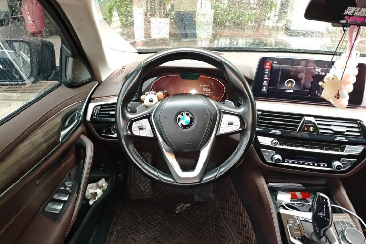 Used BMW 5 Series 2021 530Li Luxury Edition Premium Package Steering Wheel