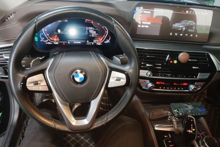 Used BMW 5 Series 2021 530Li Leading Luxury Package Steering Wheel