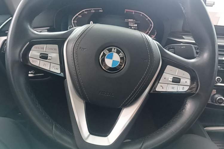 Used BMW 5 Series 2021 Updated Version 525Li Luxury Package Steering Wheel