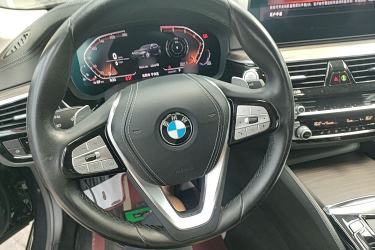 Used BMW 5 Series 2021 530Li Leading Luxury Package Steering Wheel