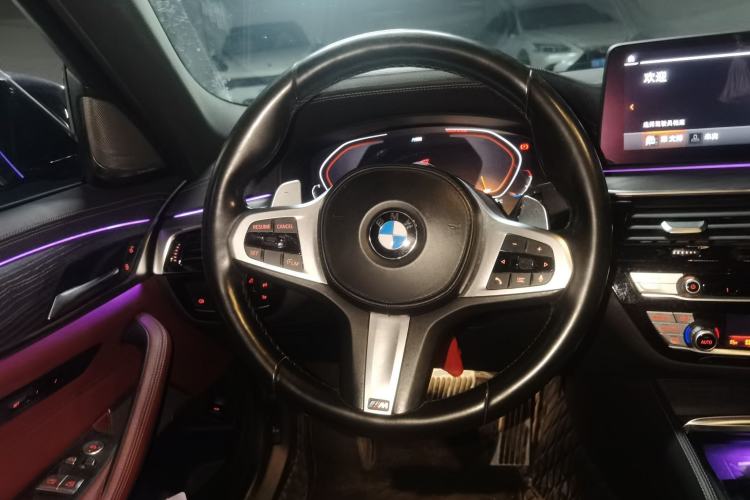 Used BMW 5 Series 2021 530Li Luxury Edition M Sport Package Steering Wheel