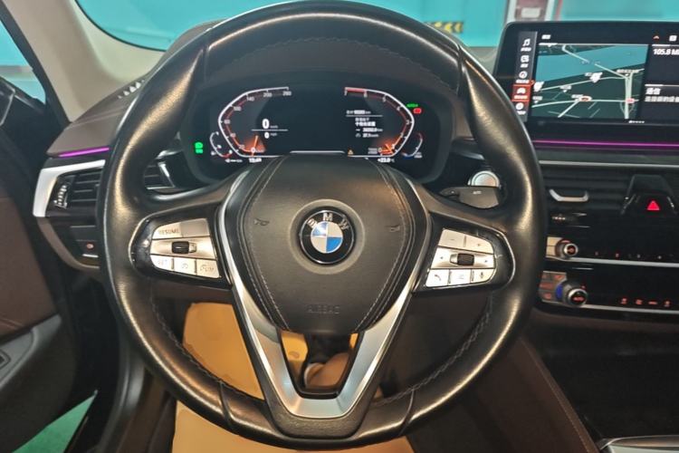 Used BMW 5 Series 2021 525Li Luxury Package Steering Wheel