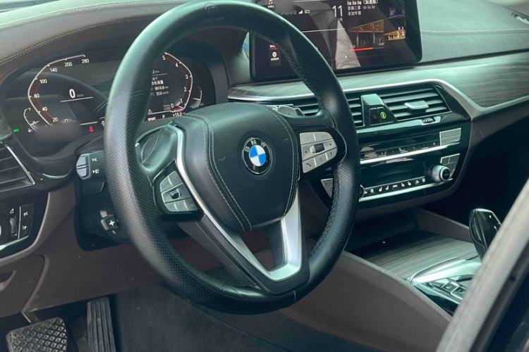 Used BMW 5 Series 2021 530Li Luxury Edition Premium Package Steering Wheel