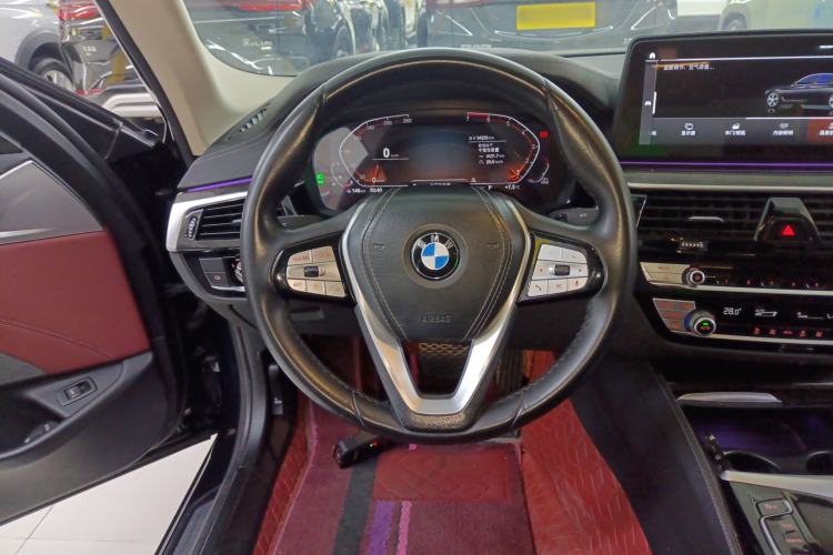Used BMW 5 Series 2021 Updated Version 525Li Luxury Package Steering Wheel