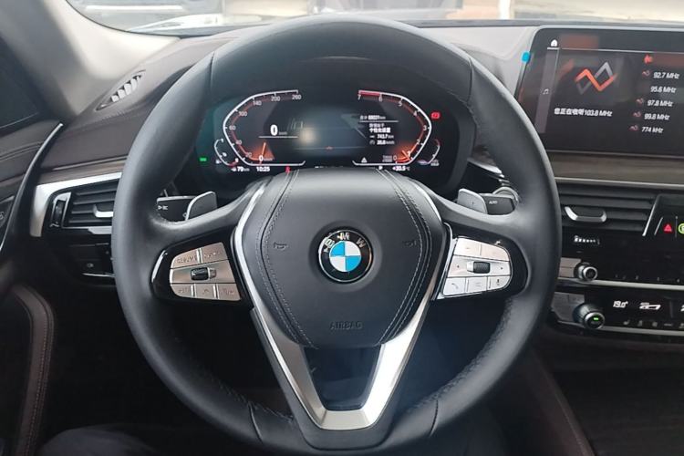 Used BMW 5 Series 2021 530Li Leading Luxury Package Steering Wheel