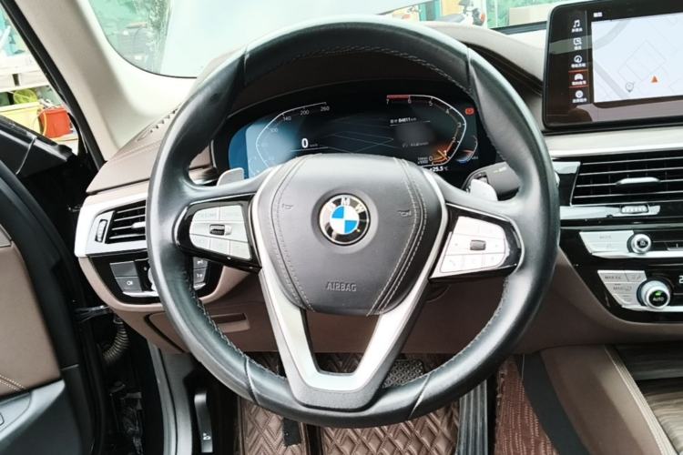 Used BMW 5 Series 2021 530Li Leading Luxury Package Steering Wheel