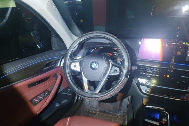 Used BMW 5 Series 2021 530Li Leading Luxury Package Steering Wheel