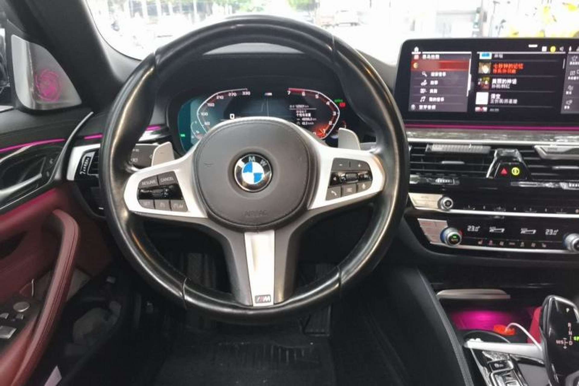 Used BMW 5 Series 2021 530Li Leading Model M Sport Package Steering Wheel