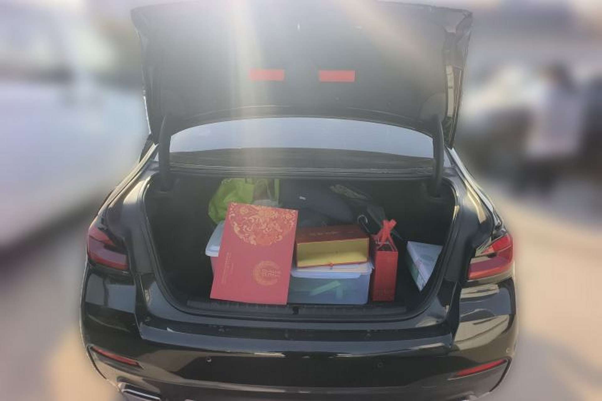 Used BMW 5 Series 2021 525Li M Sport Package Trunk