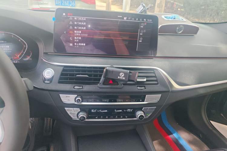 Used BMW 5 Series 2021 525i M Sport Package Audio And AC Panel