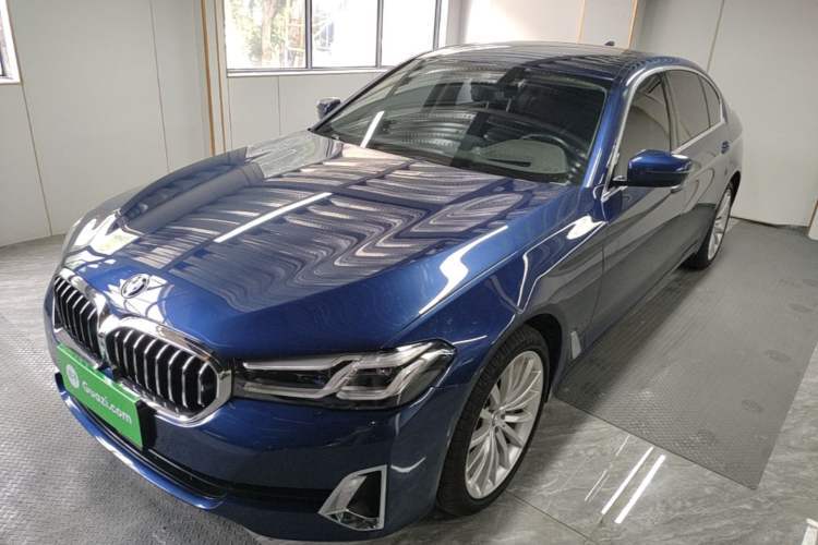 Used BMW 5 Series 2021 530Li Luxury Edition Premium Package Guazi used car, China used car export, Used car for sale, Used cars, Cheapest cars for sale