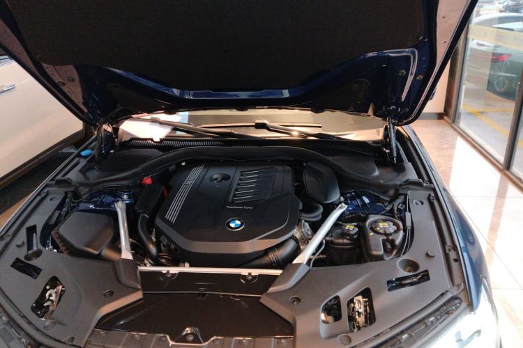 Used BMW 5 Series 2021 Restyled 540i Sport Line with M Sports Package Engine Bay