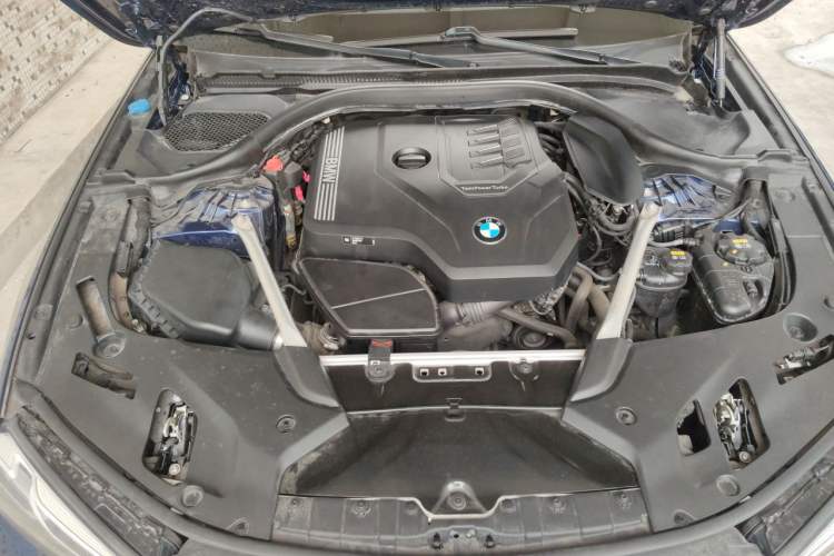 Used BMW 5 Series 2021 530Li Leading Model M Sport Package Engine Bay