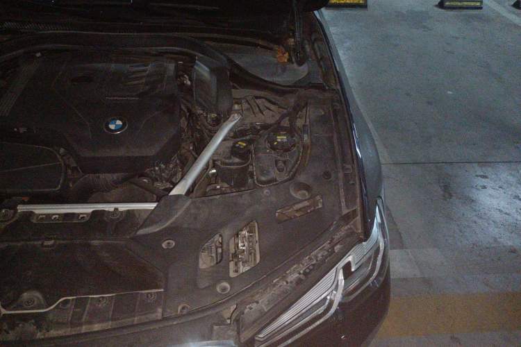 Used BMW 5 Series 2021 530Li Luxury Edition M Sport Package Engine Bay Left