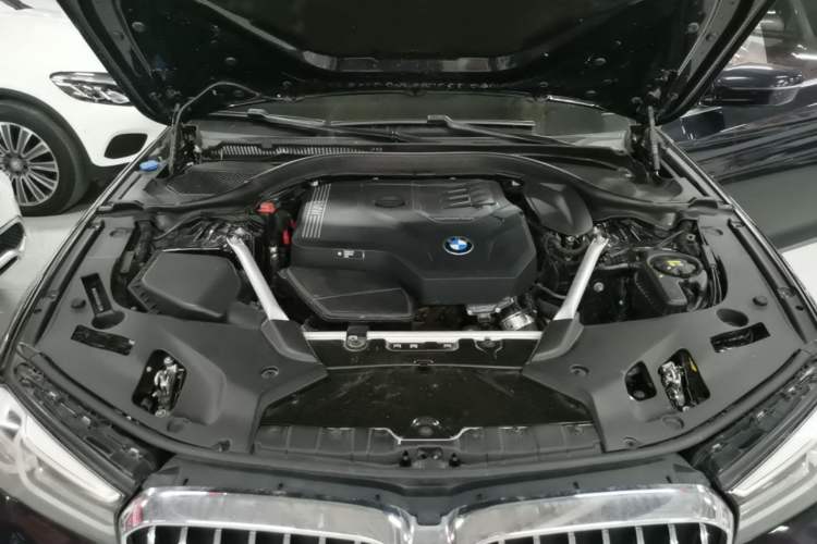 Used BMW 5 Series 2021 525Li Luxury Package Engine Bay