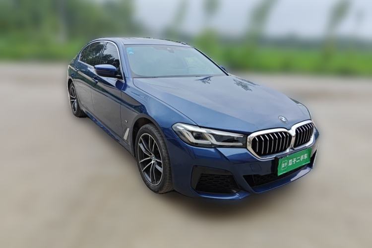 Used BMW 5 Series 2021 525Li M Sport Package Front Right 45 Deg