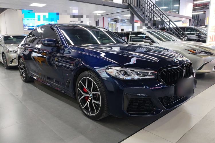 Used BMW 5 Series 2021 540i Sport Line M Sport Package Front Right 45 Deg