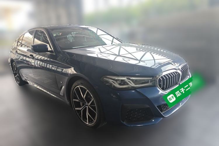 Used BMW 5 Series 2021 Restyled 530Li Luxury Edition M Sport Package Front Right 45 Deg