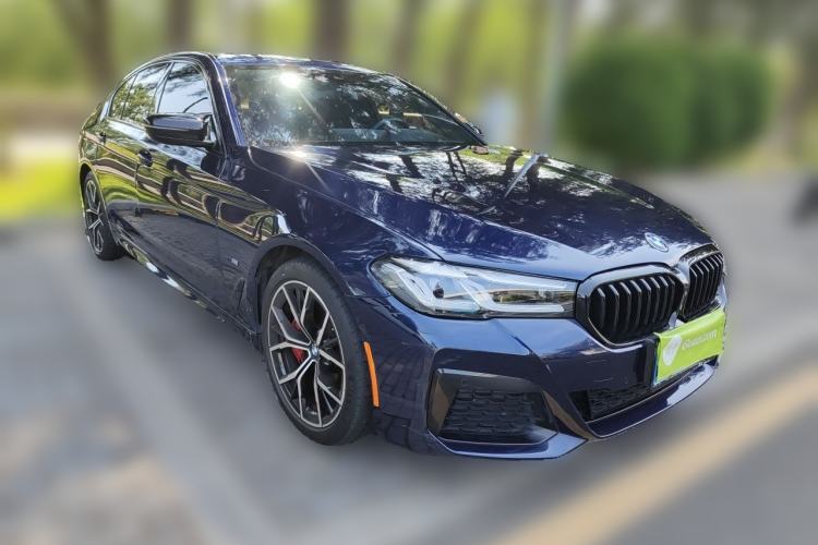 Used BMW 5 Series 2021 530i Sport Line M Sport Package Front Right 45 Deg