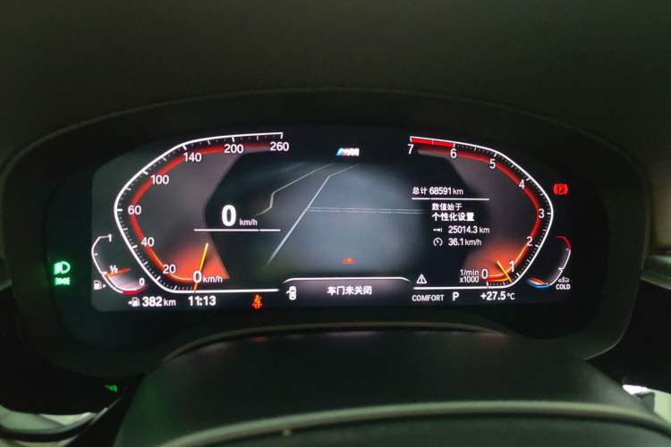 Used BMW 5 Series 2021 530Li Luxury Edition M Sport Package Instrument Cluster