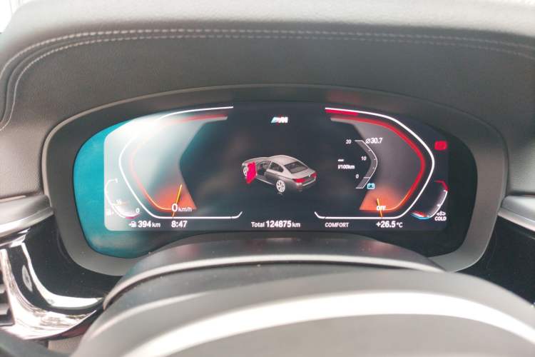Used BMW 5 Series 2021 530Li Luxury Edition M Sport Package Instrument Cluster