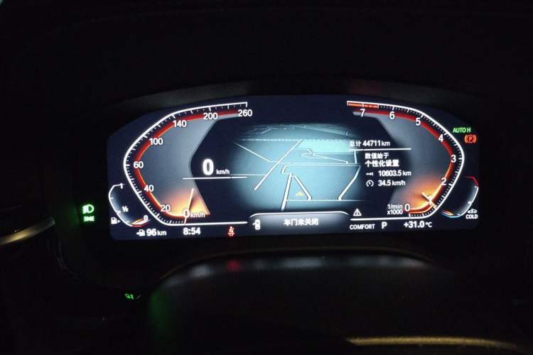 Used BMW 5 Series 2021 Updated Version 525Li Luxury Package Instrument Cluster