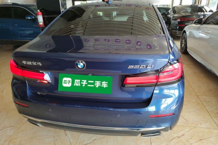 Used BMW 5 Series 2021 530Li xDrive Luxury Package Rear