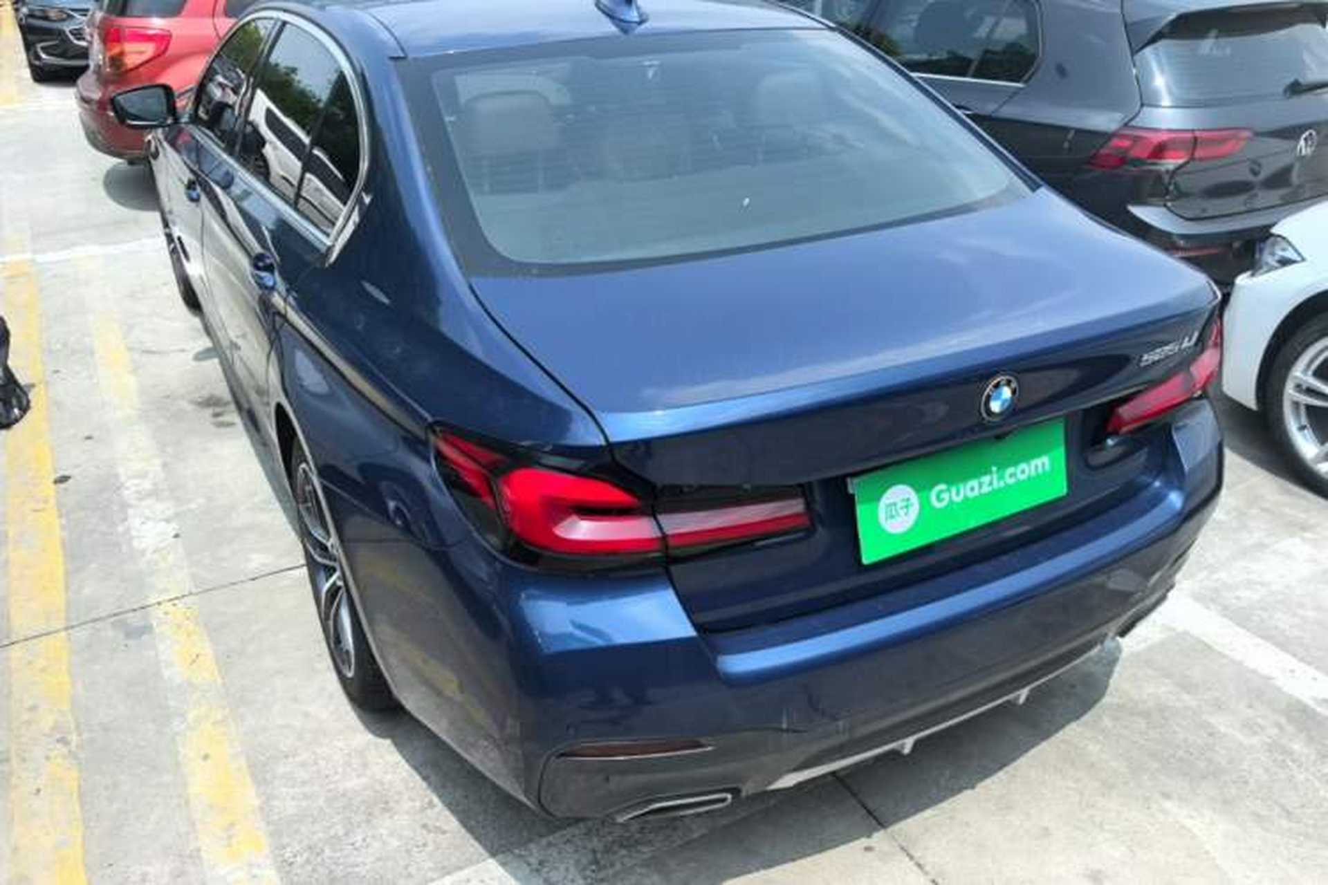 Used BMW 5 Series 2021 525Li M Sport Package Rear Left 45 Deg