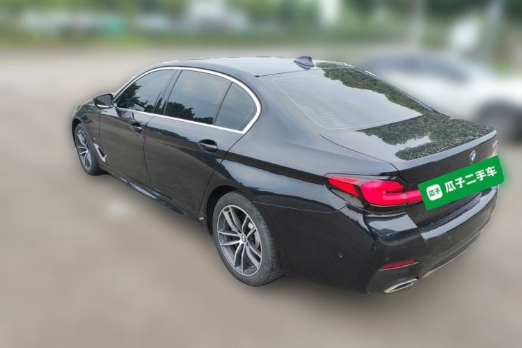 Used BMW 5 Series 2021 525Li M Sport Package Rear Left 45 Deg