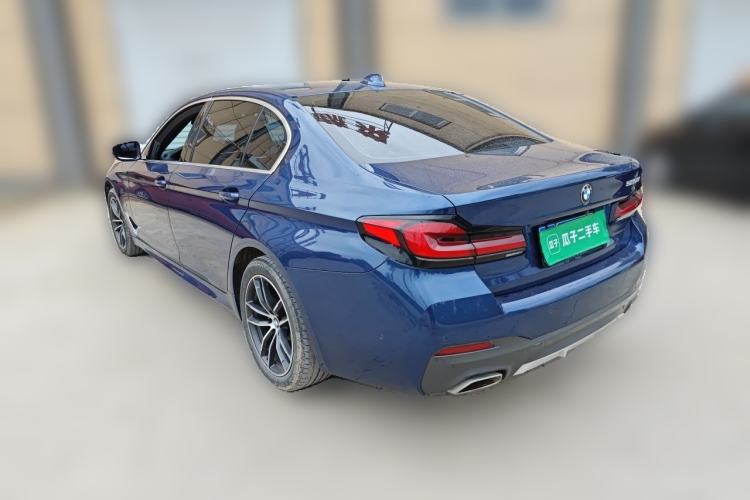 Used BMW 5 Series 2021 525Li M Sport Package Rear Left 45 Deg