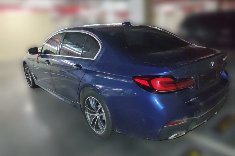Used BMW 5 Series 2021 525Li M Sport Package Rear Left 45 Deg