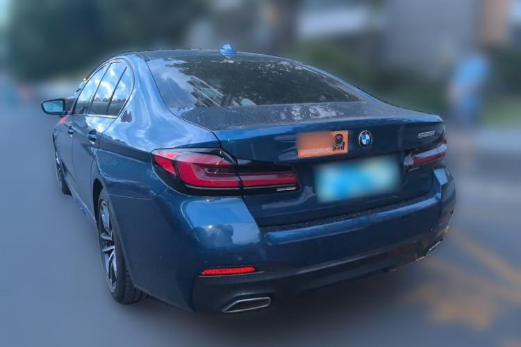 Used BMW 5 Series 2021 525i M Sport Package Rear Left 45 Deg
