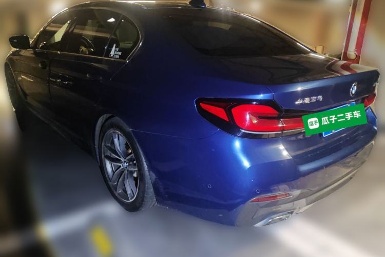 Used BMW 5 Series 2021 525Li M Sport Package Rear Left 45 Deg