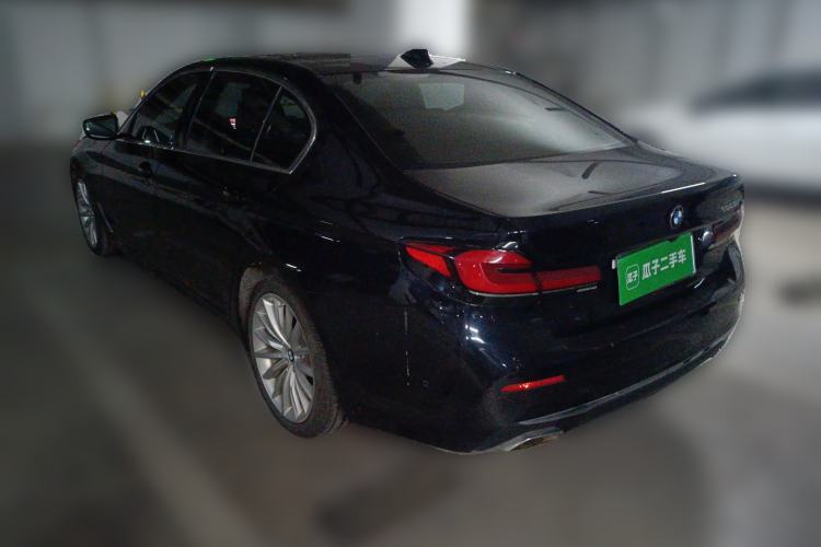 Used BMW 5 Series 2021 530Li Luxury Edition M Sport Package Rear Left 45 Deg